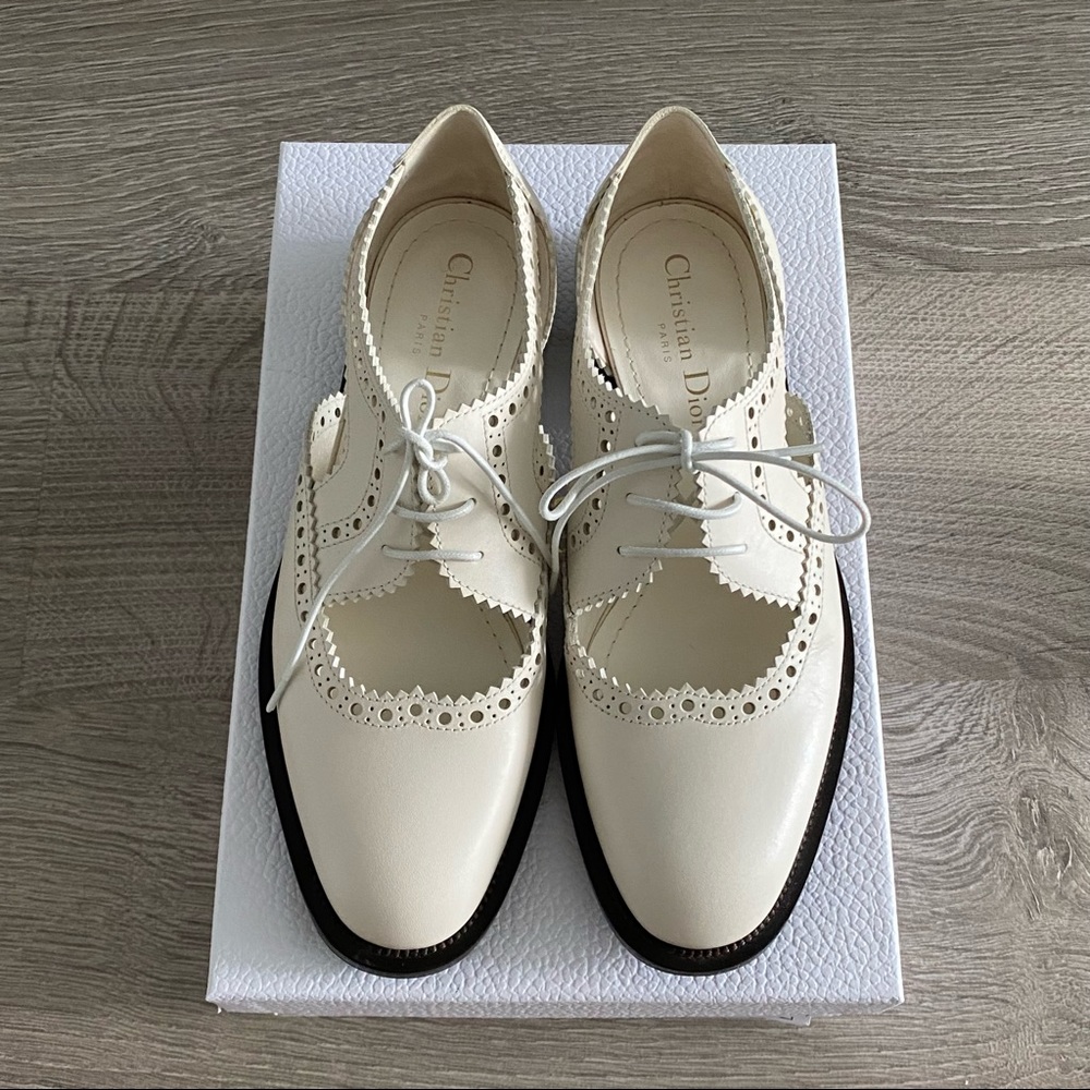 Dior Ivory Loaffer - Size 6.5 - 9.5/10 condition like new